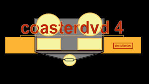 Foto van het coasterdvd 4 logo, het zijn 10 films.