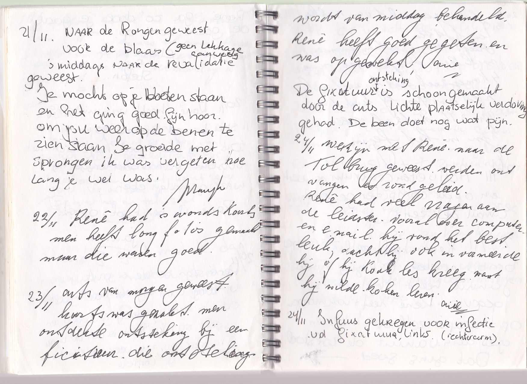 Foto's van schrift 2 (Ren  van Honk)